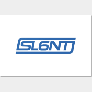 Slant 6 Icon (Blue) Posters and Art